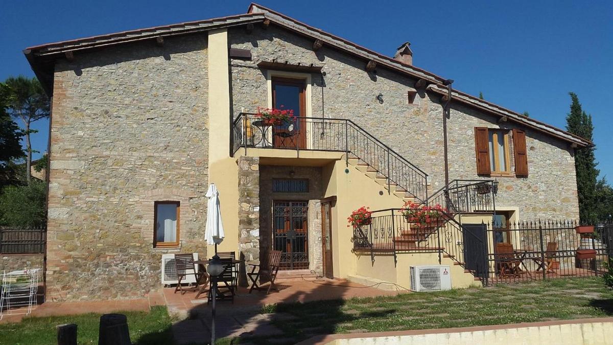 Ferienwohnung Podere Vigna Del Sole San Gimignano Exterior foto