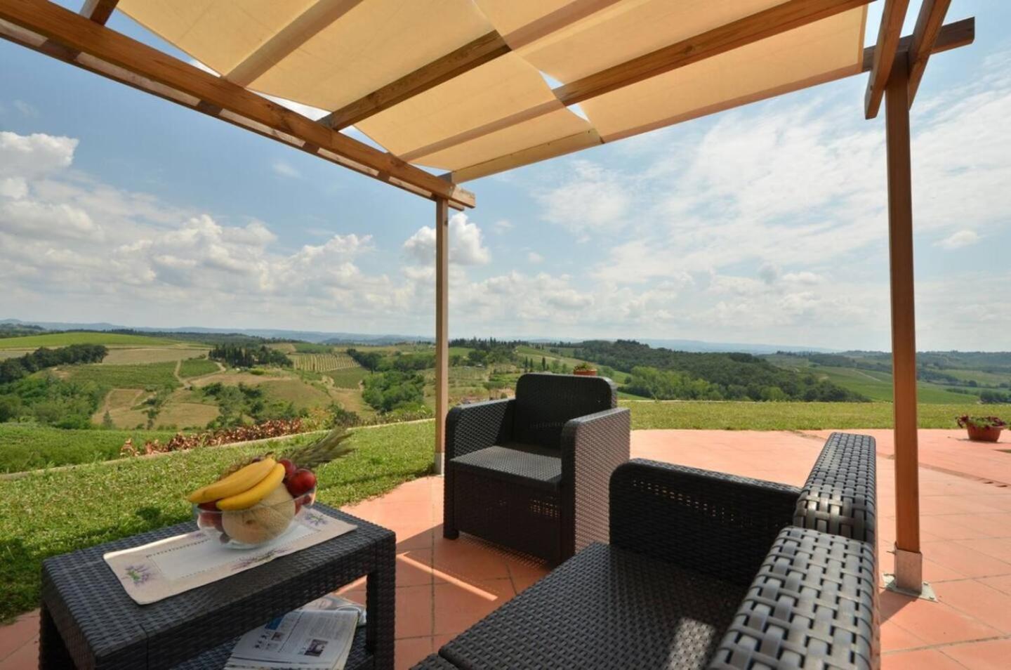 Ferienwohnung Podere Vigna Del Sole San Gimignano Exterior foto